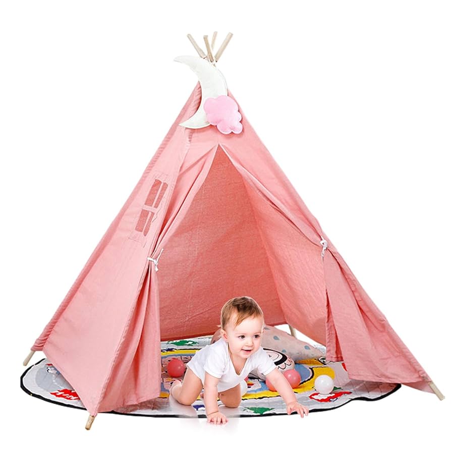 Amazon.co.jp: キッズテント 子供テント 室内テントティピー
